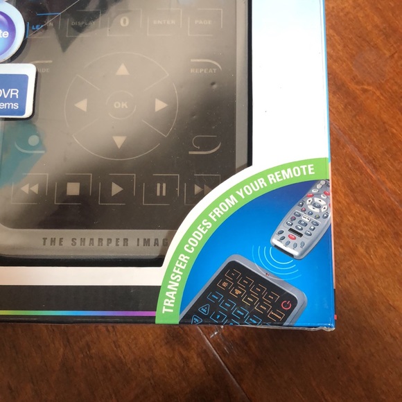 The Sharper Image Smart Universal Jumbo Remote DVD TV DVR XL Light Up Buttons - Picture 3 of 8